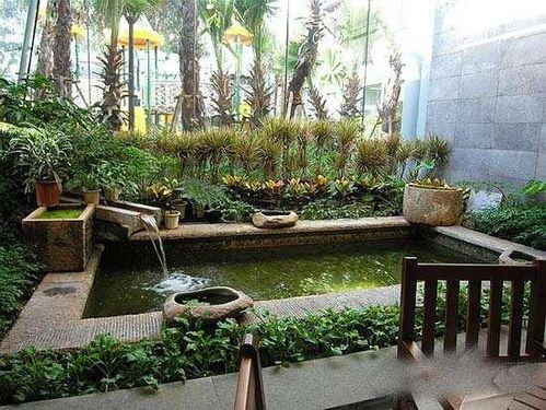 別墅園林設(shè)計 采菊東籬下,悠然見南山