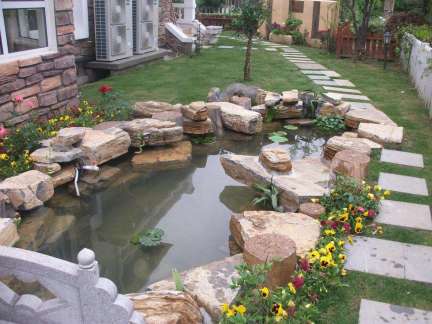 度假別墅園林設計效果圖