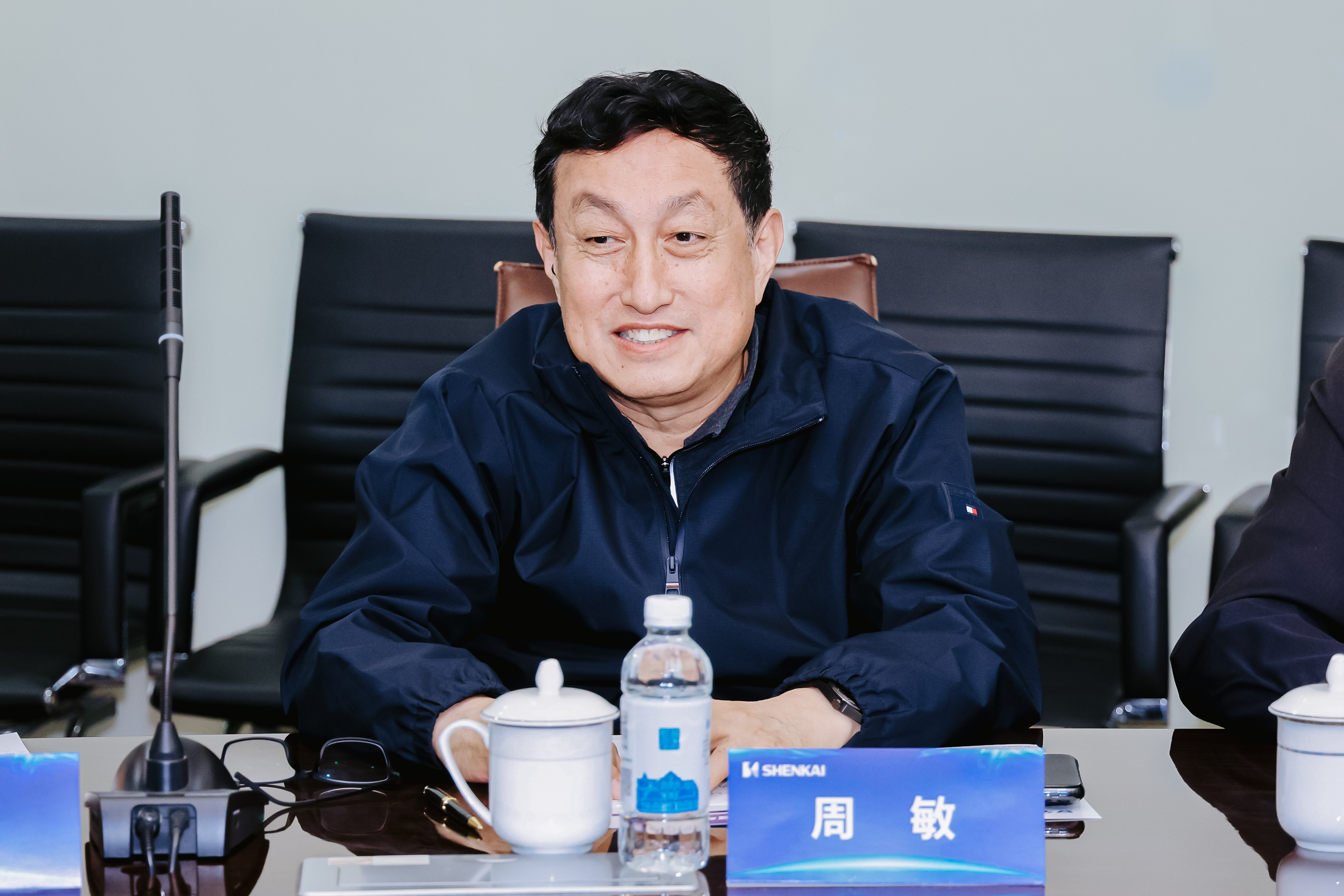 中石協(xié)劉宏斌會(huì)長(zhǎng)一行蒞臨神開(kāi)參觀考察(圖8) 中石協(xié)劉宏斌會(huì)長(zhǎng)一行蒞臨神開(kāi)參觀考察(圖8)